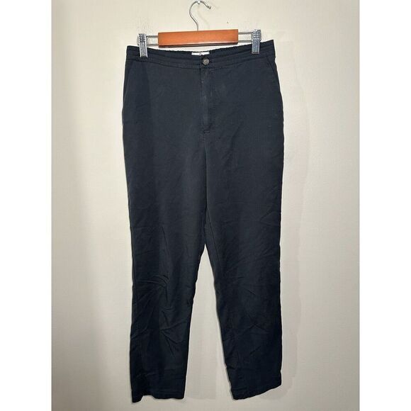 Marine Layer Women's Black Allison Straight Leg Pants‎ Small 13541 Holyday2020 - Picture 2 of 9